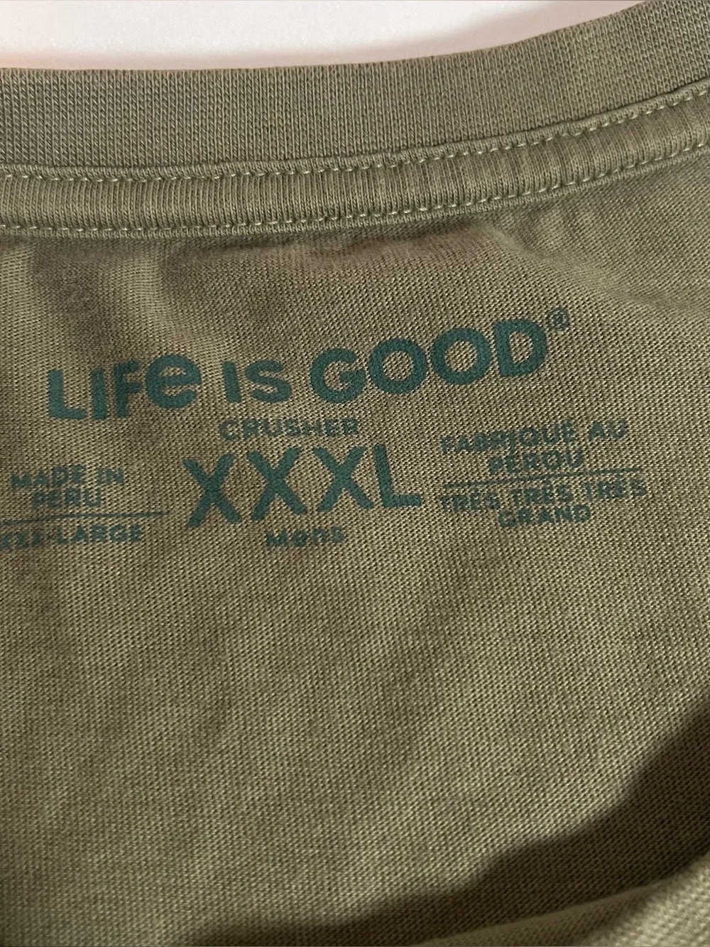 Men’s Life Is Good LS Tee XXXL